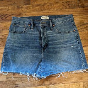 Madewell High-Rise Denim Shorts 32/14